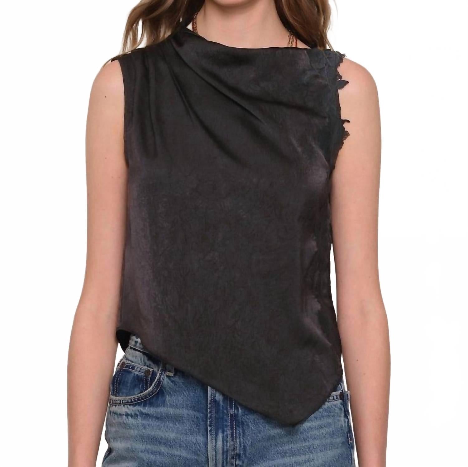 

Топ без рукавов Novia черного цвета Heartloom, черный