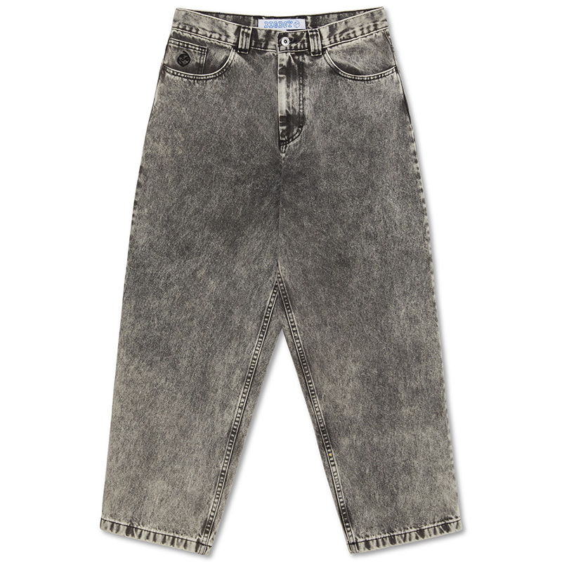 

Джинсы осенние унисекс Polar Skate Co, snowflake черный new logo