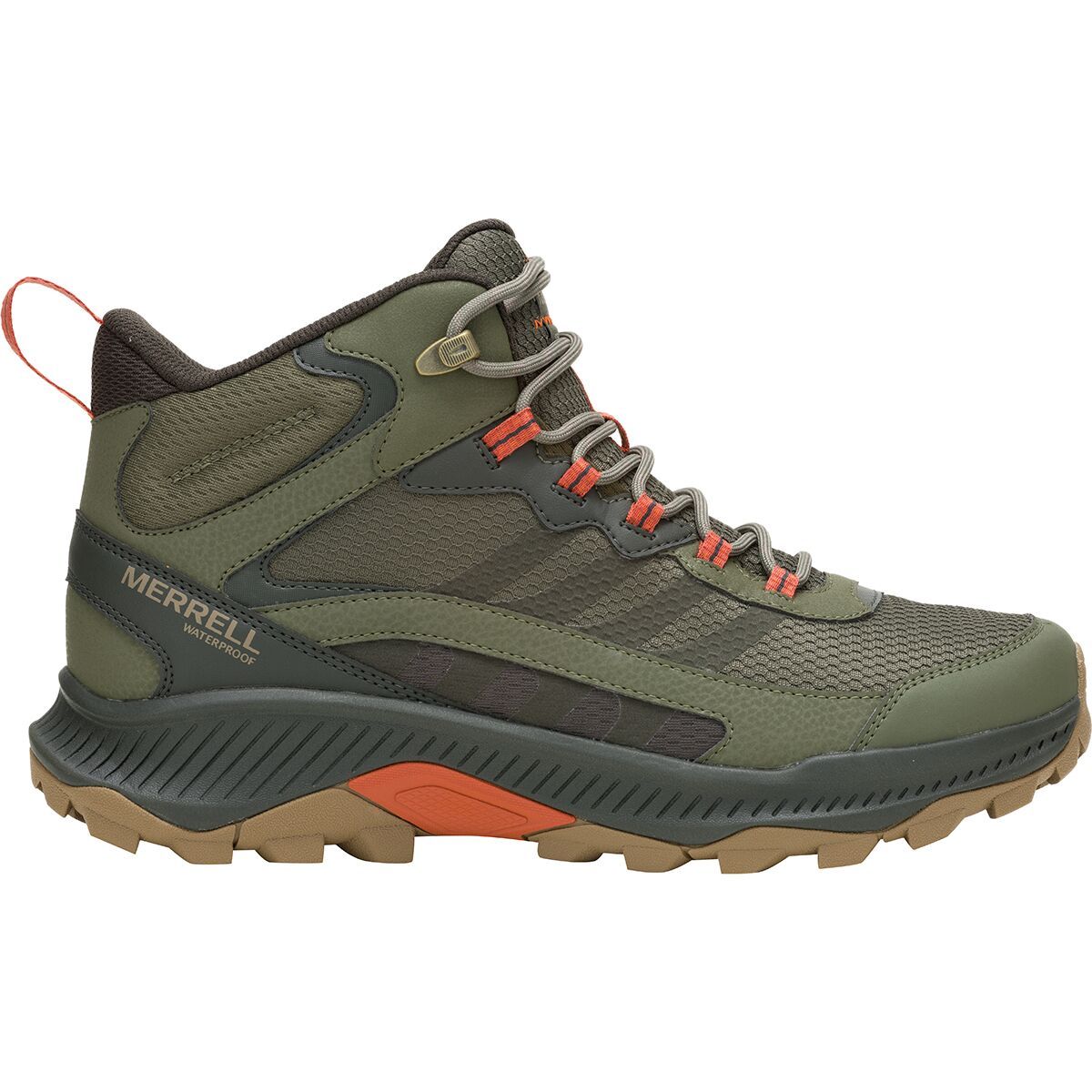 

Ботинки для походов Speed Strike 2 Mid WP Wide Merrell, зеленый