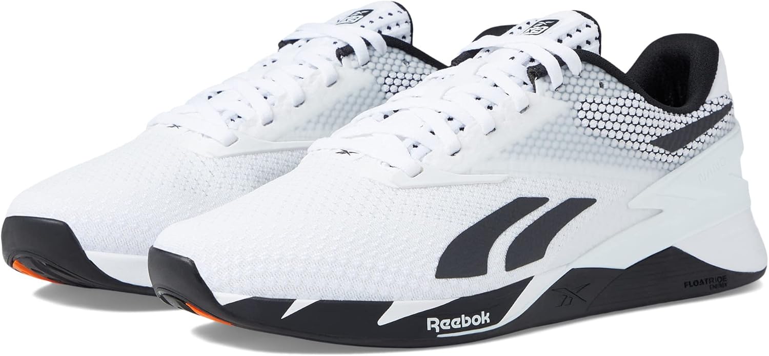 

Кроссовки Reebok Nano X3 для взрослых унисекс, белый/черный