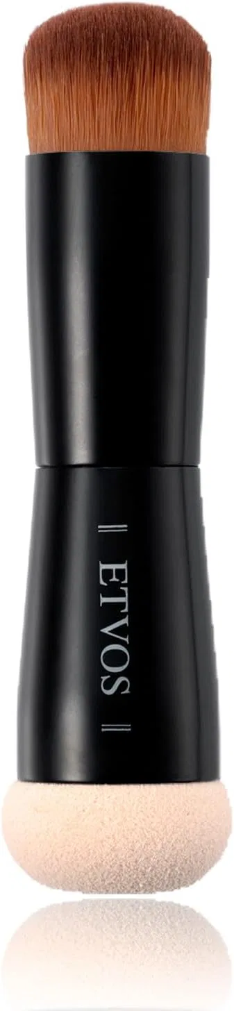 Кисть для макияжа ETVOS Duo Touch Brush черная