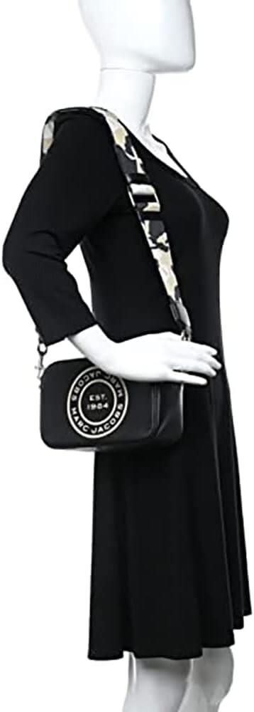 

Сумка через плечо Marc Jacobs Flash Leather, цвет черный/коричневый, многоцветный