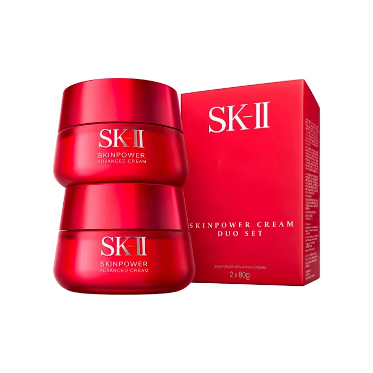 SK-II Крем для лица SK II Old Version Red Bottle против морщин, подтягивающий, восстанавливающий, 80g*2 - Classic version