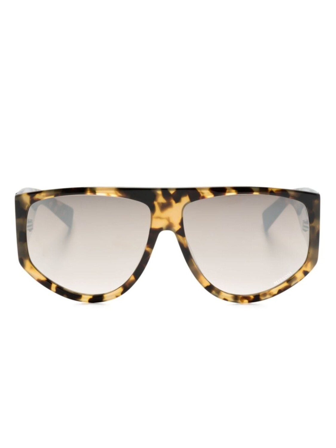 

Солнцезащитные очки в массивной оправе MISSONI EYEWEAR, бежевый