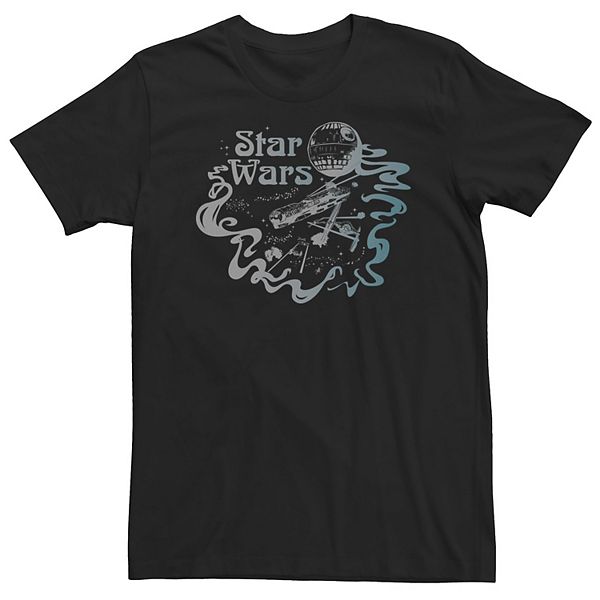 

Футболка Star Wars Vintage Death Star Big & Tall Licensed Character