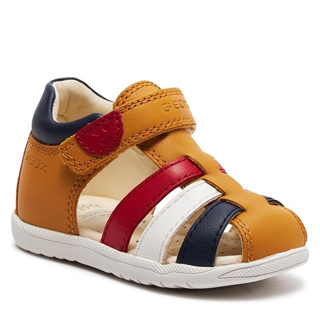 Сандалии Geox B Sandal Macchia Boy B254VA 085BC C2P0G Ochreyellow/Multicol, желтый — фото 2