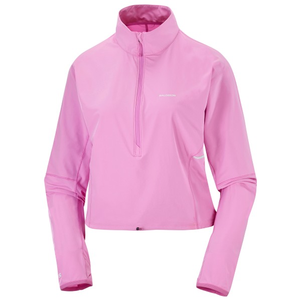 

Женская укороченная футболка Sense Aero Hybrid - для бега Salomon, Cyclamen