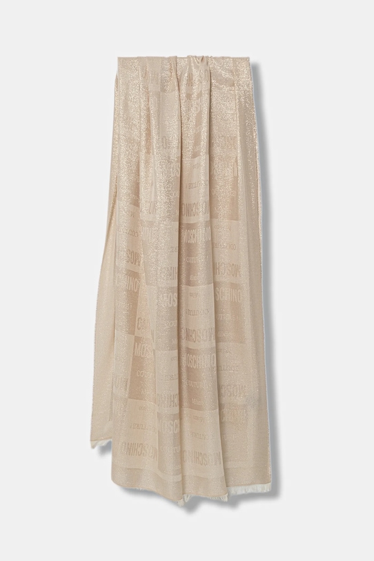 

Шарф Moschino, бежевый