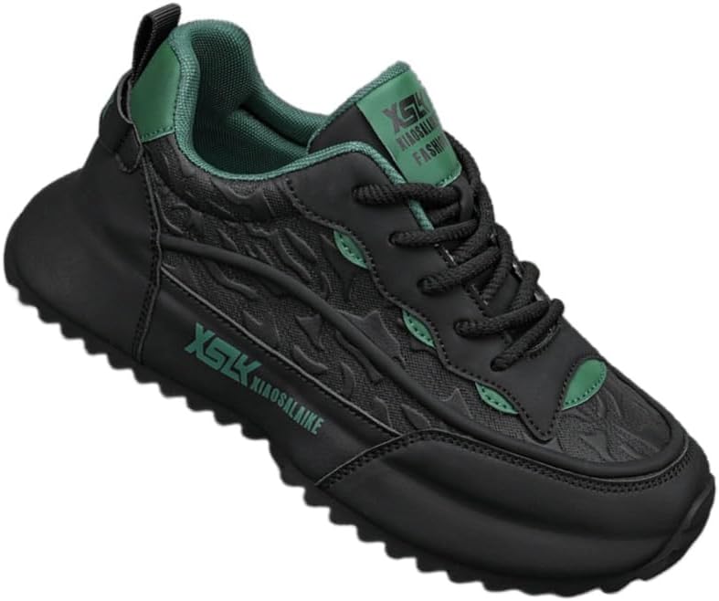 

Мужские кроссовки большого размера - легкие, удобные, дышащие, противоскользящие, подходят для бега, тренировок и активного отдыха на улице Fmshi, черный