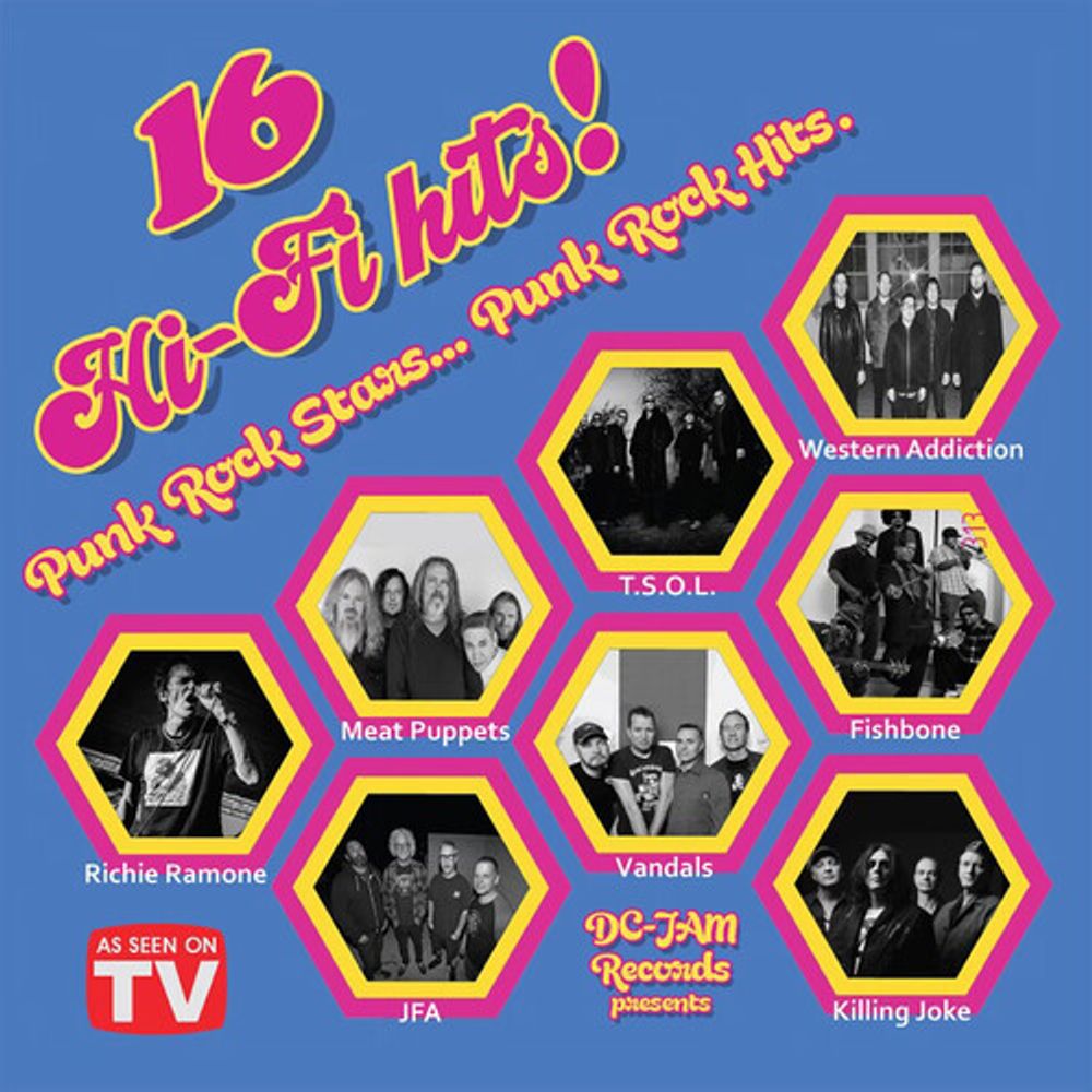 

Виниловая пластинка LP DC-Jam Records Presents: 16 Hi-Fi Hits! - Various Artists