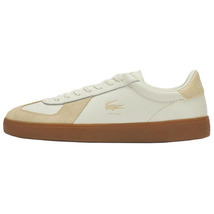 

LACOSTE Кроссовки для скейтбординга BASESHOT Low Top, мужские, светло-желтые