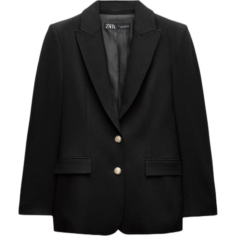 

Деловой пиджак женский Zara, черный