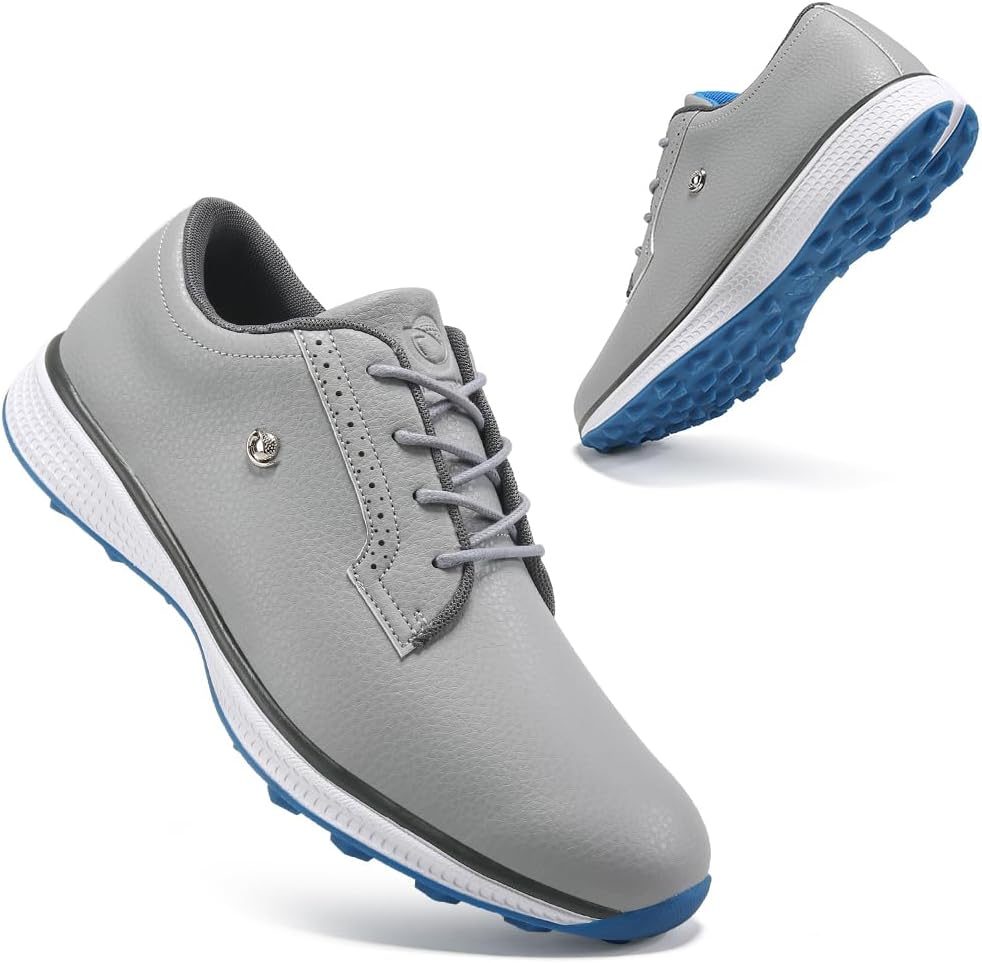 

Профессиональные мужские кроссовки для гольфа. Классические удобные кроссовки для тренировок и занятий гольфом на открытом воздухе. Размеры 7-15. Нескользящие кроссовки для гольфа Ifrich, серый