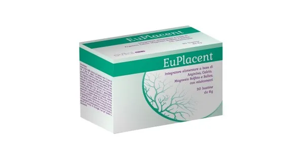 

Euplacent 30 пакетиков с аргинином, кальцием, магнием и ивой E.Vitalgroup
