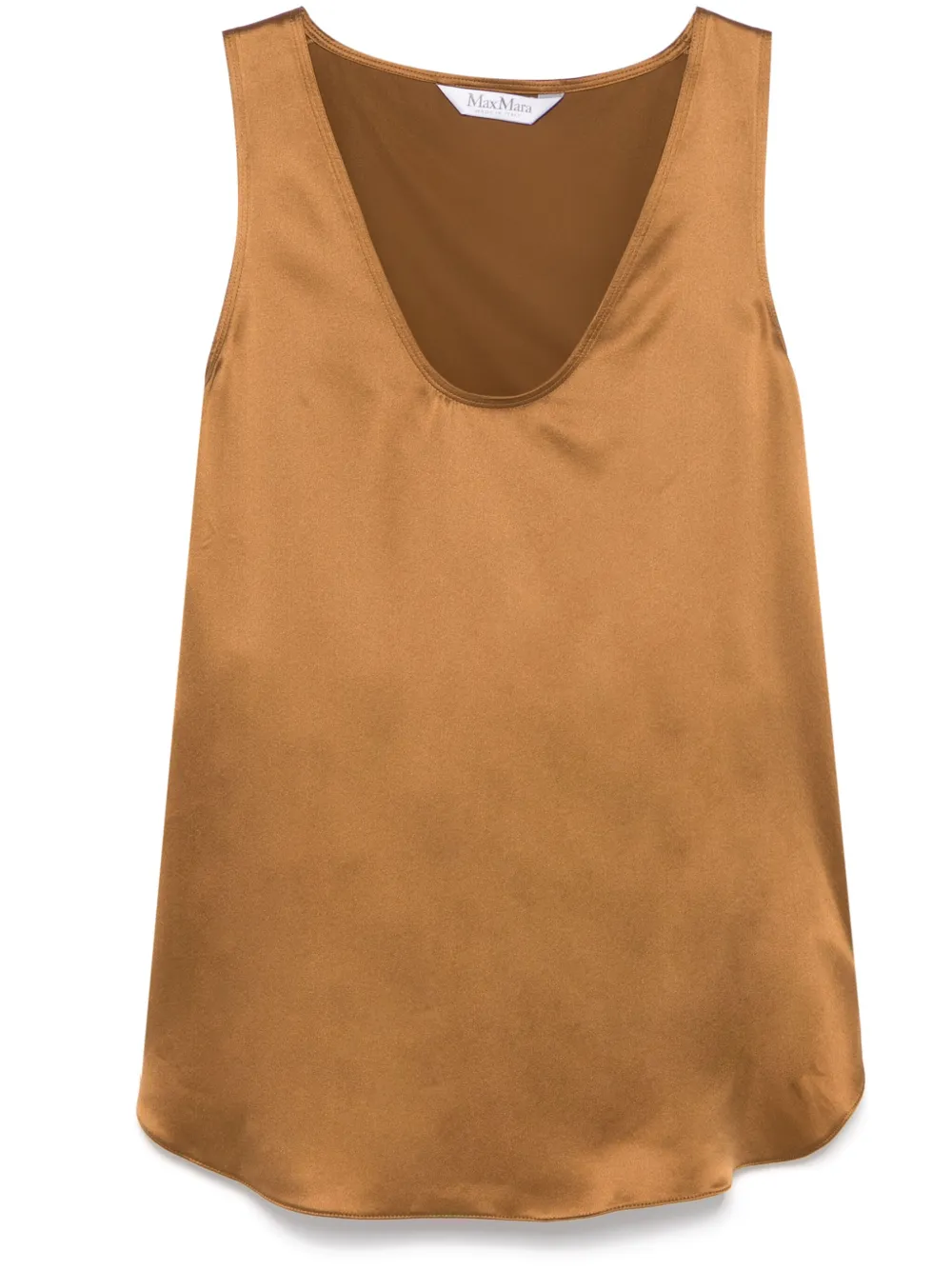 

Топ Filly MAX MARA, коричневый