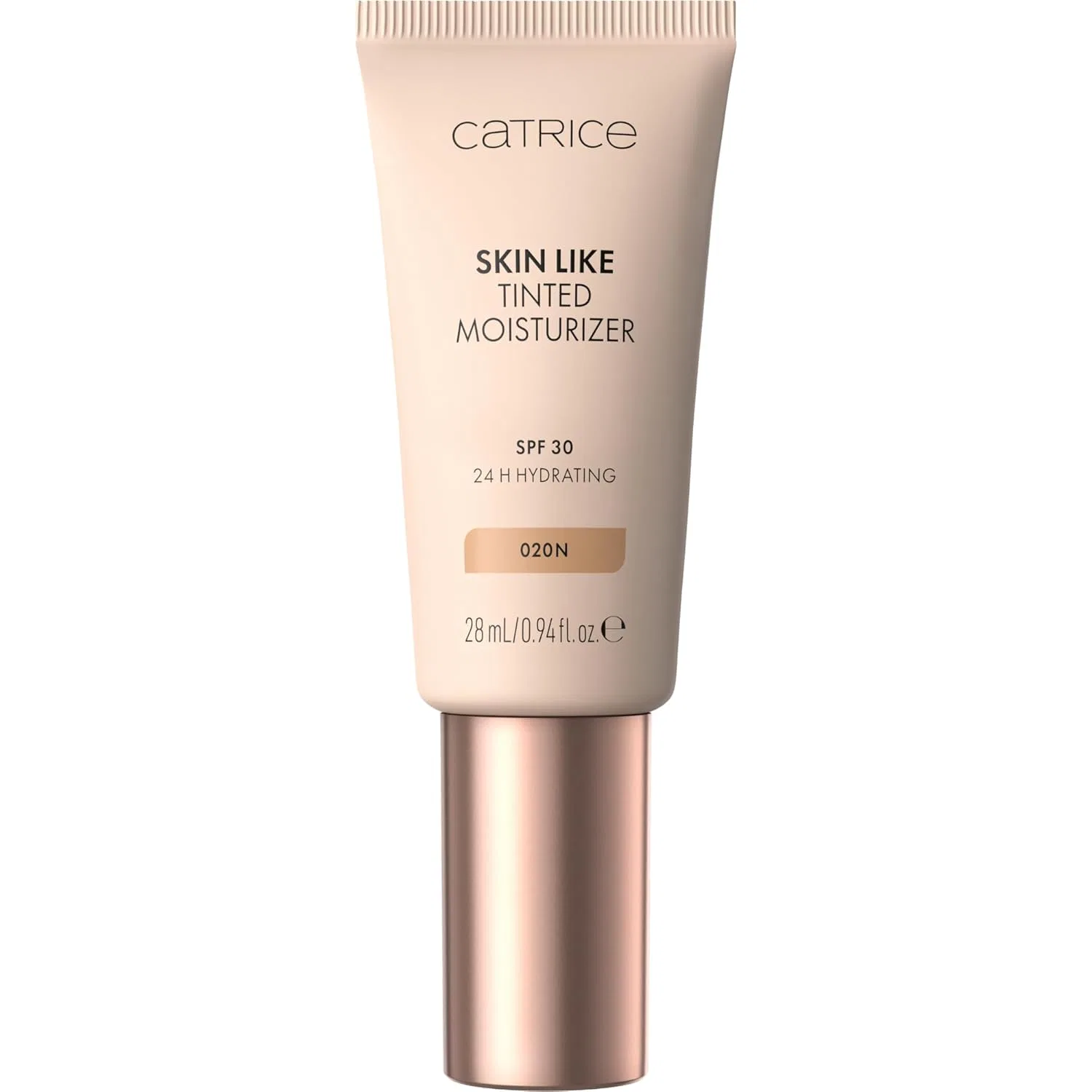 Крем для лица SPF CATRICE Тонирующий увлажняющий Skin Like Tinted Moisturiser 020N Nude — фото 2