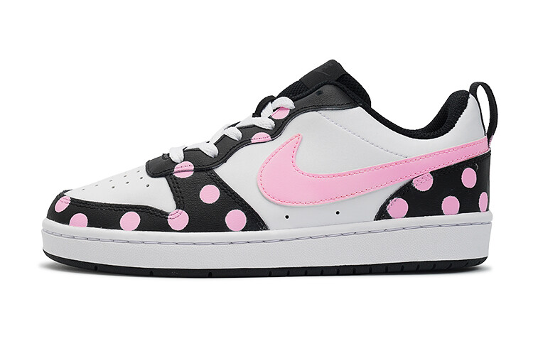 

Кроссовки Nike Court Borough Skateboard Shoes Women's Low-Top Pink, Черный, Кроссовки Nike Court Borough Skateboard Shoes Women's Low-Top Pink