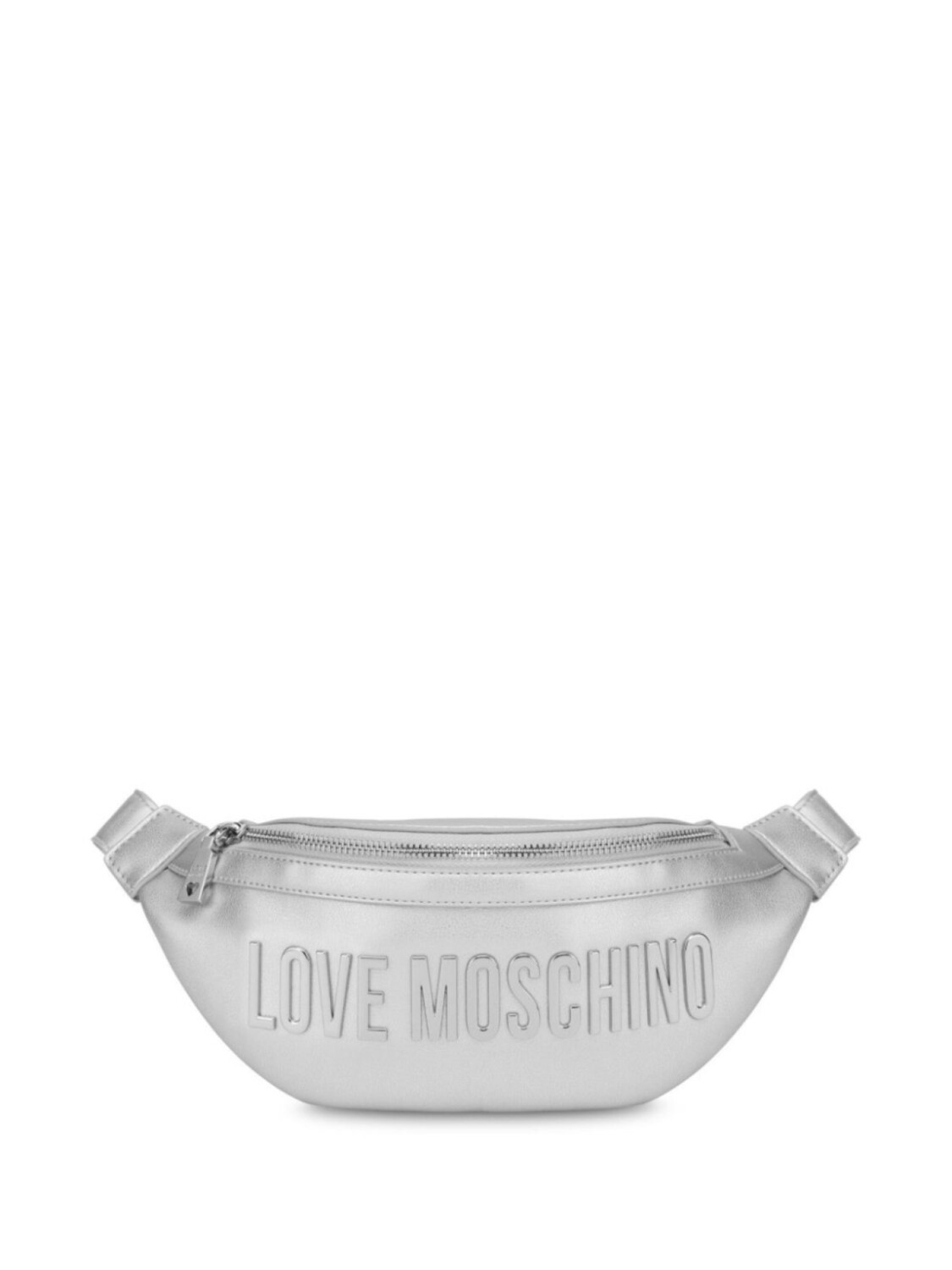 

Love Moschino поясная сумка с логотипом, серебряный, Серебристый, Love Moschino поясная сумка с логотипом, серебряный