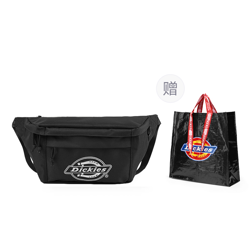 

Dickies Полиэстеровый наплечный поясной рюкзак кроссбоди через плечо, [Black]Shopping Bag