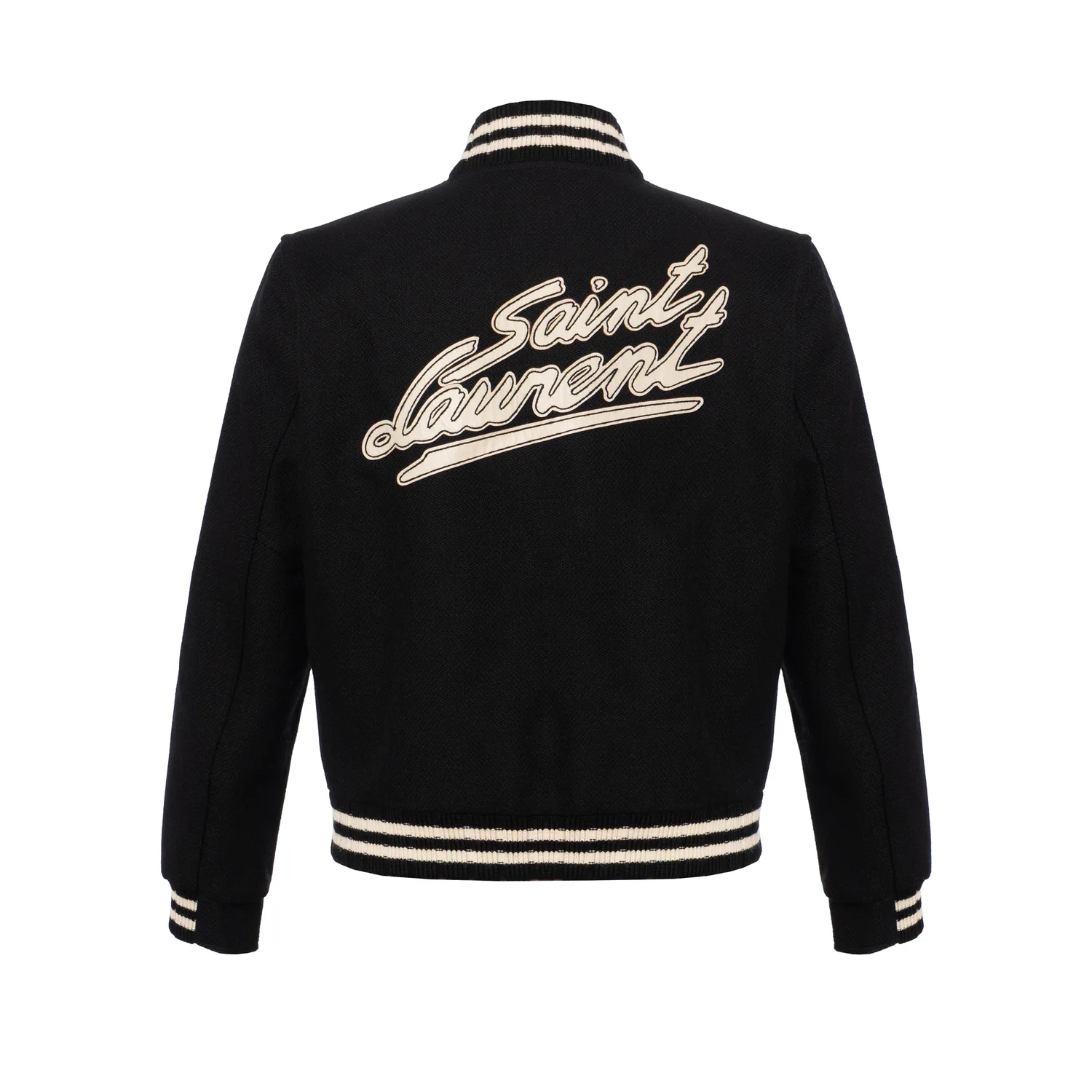 Тедди-куртка SAINT LAURENT, черный — фото 4