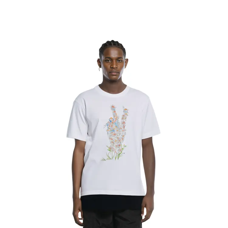 Футболка серии Jw Anderson Co-Branded, унисекс, белая Uniqlo, белый — фото 4