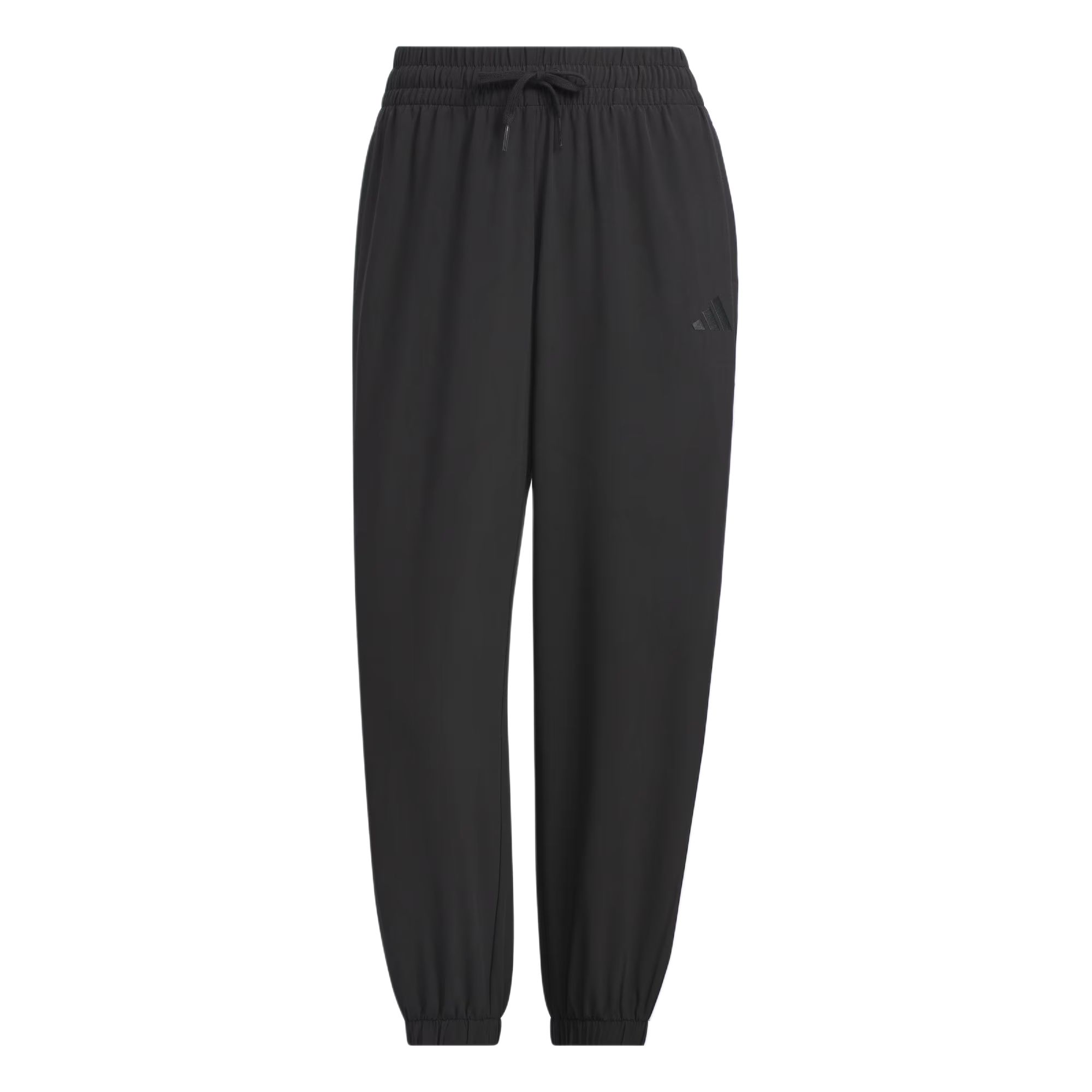 Adidas 3 Stripes Knitted Sweatpants Women's Black/White