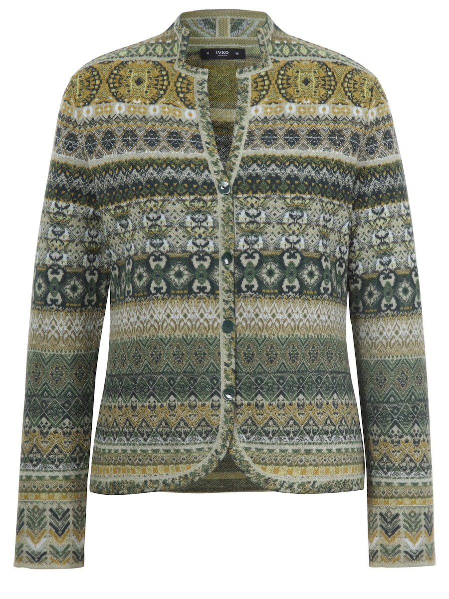 

Вязаный жакет IVKO, хаки