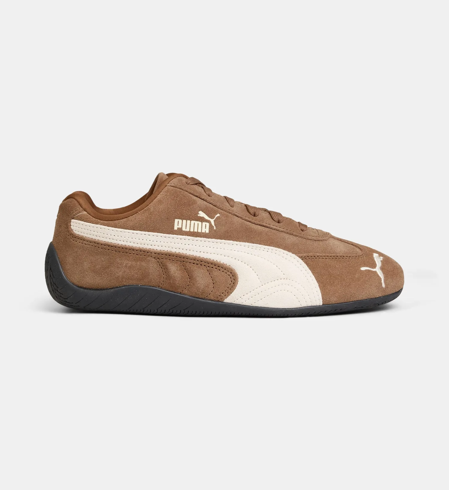 Низкие кеды Speedcat OG из нубука PUMA, бежевый