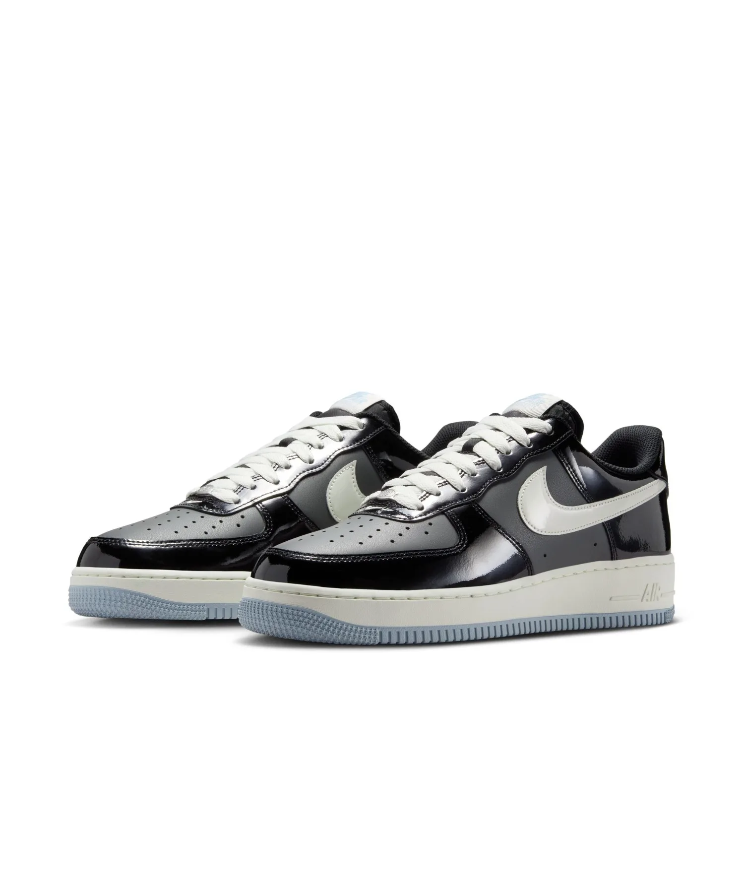 Мужские кроссовки Nike AIR FORCE 1 07 черные