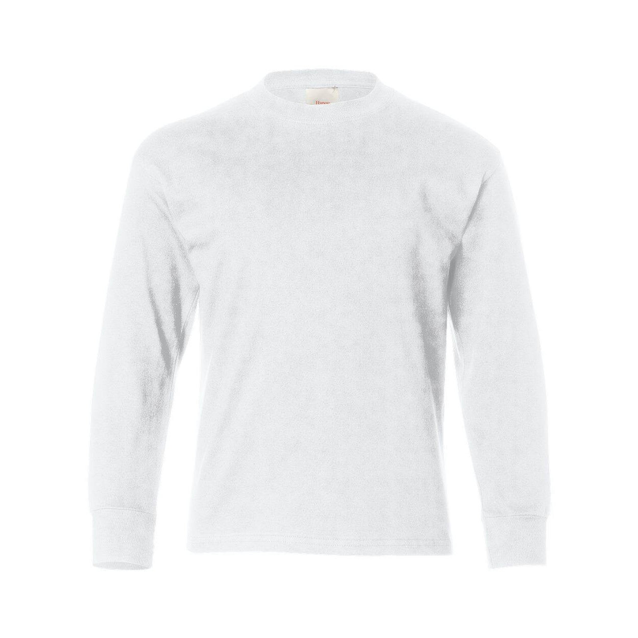 

Hanes Authentic Молодёжная футболка с длинными рукавами, белый