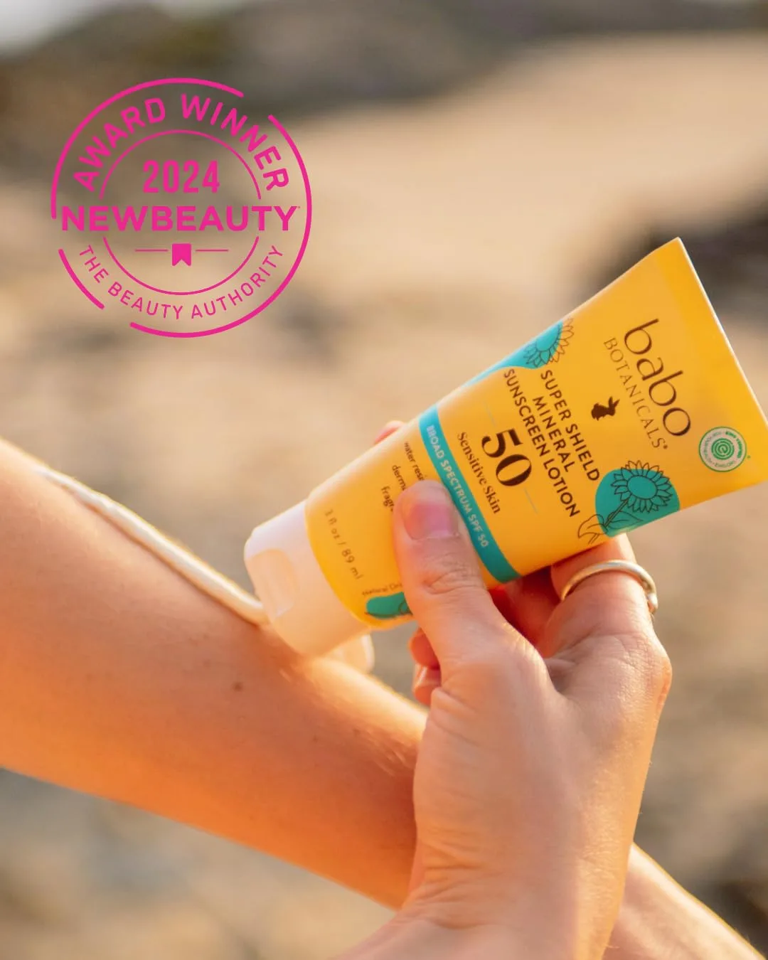 Babo Botanicals Sheer Mineral Sunscreen Lotion SPF 50 с 100% минеральными активными компонентами для детей и чувствительной кожи, легкая, водостойкая, без отдушки, 90 мл, Multi-color — фото 2