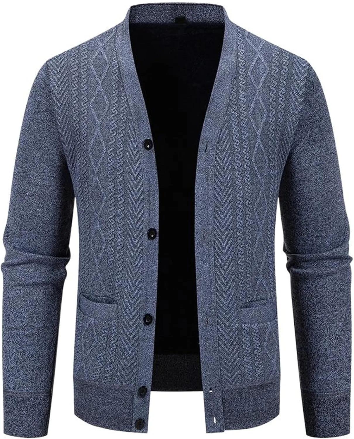 

Мужской свитер в корейском стиле, свободный кардикан ESFHWYP