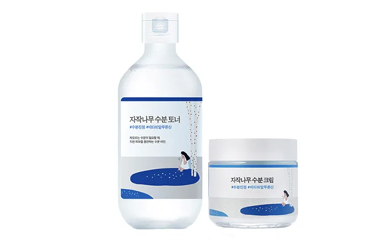 Набор для ухода за кожей ROUND LAB Betula Alba