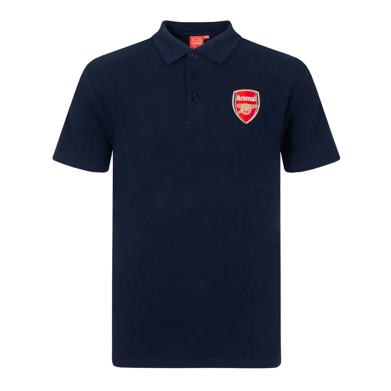 Детское поло Arsenal FC с вышивкой, темно-синий