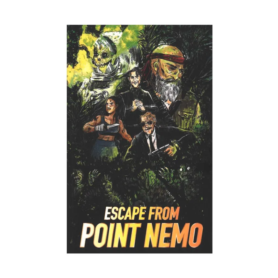 

Escape from Point Nemo (Kickstarter Edition), Role Playing Games (3,2,1…Action), твердый переплет