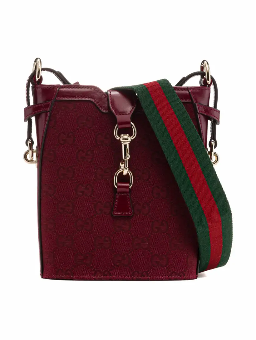 

Сумка-ведро GG Gucci, бордовый