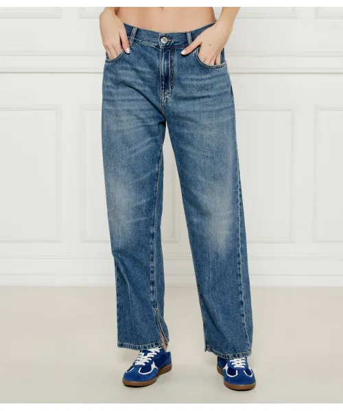 

Милые джинсы Loose fit Pinko, синий