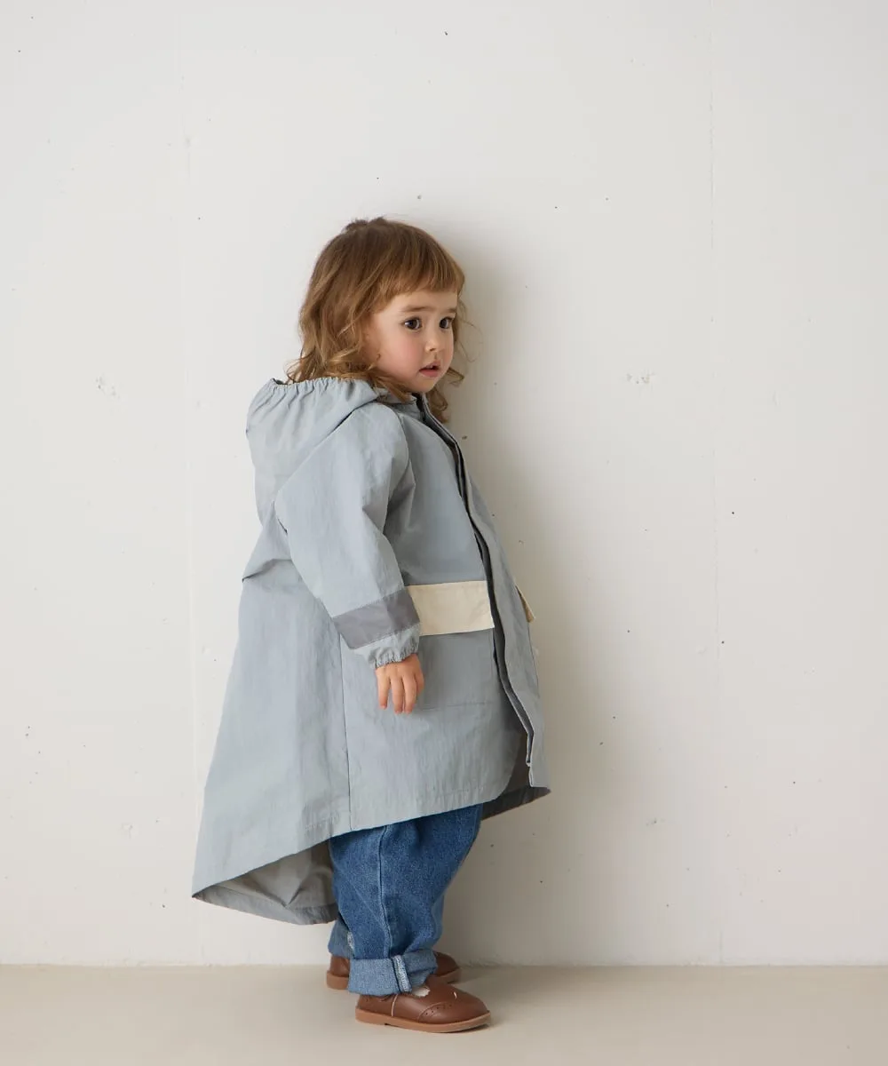 Водоотталкивающий дождевик, подходящий для школьных сумок Riziere, BLUEGRAY — фото 3