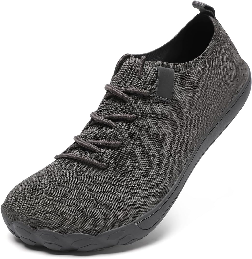 

Мужские босоножки с широким носком, беговые, с равной подошвой, заземляющие, противоскользящие, спортивные, для трейлов, атлетическая обувь, для прогулок и тренировок, легкие, для улицы, повседневные модные кроссовки Dlwkipv, темно-серый