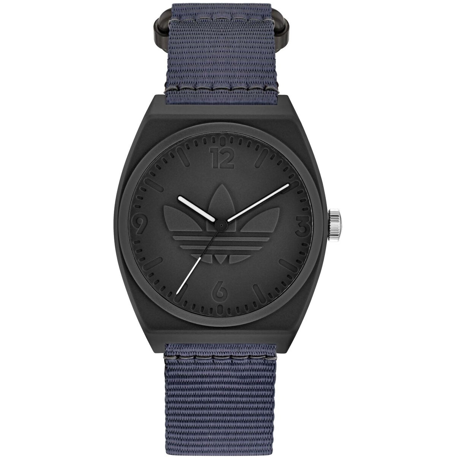 

Мужские часы Adidas Originals Street Project Two с черным циферблатом