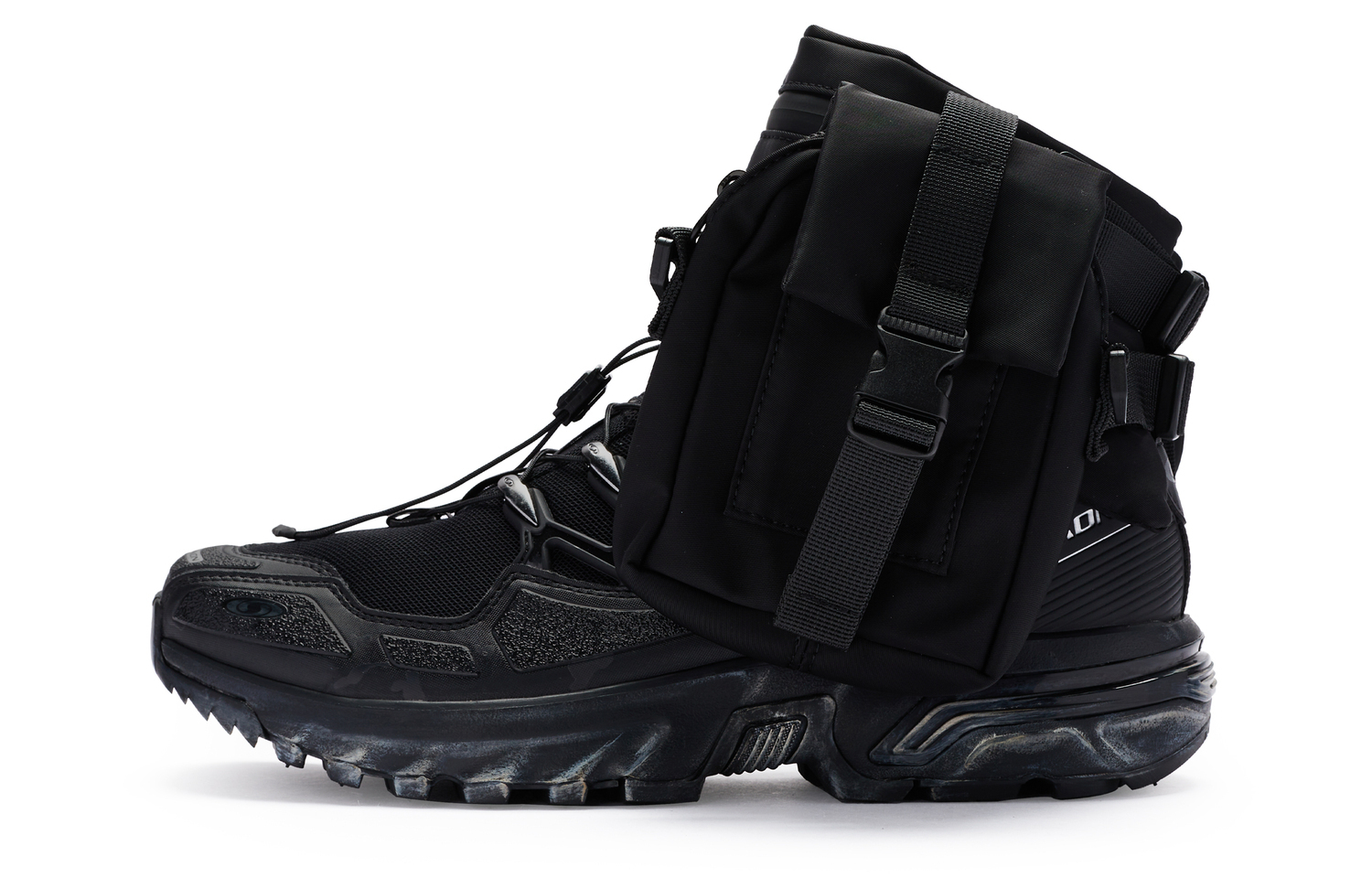 

SALOMON АКС + 811 Производственные нескользящие полувысокие уличные ботинки унисекс черные