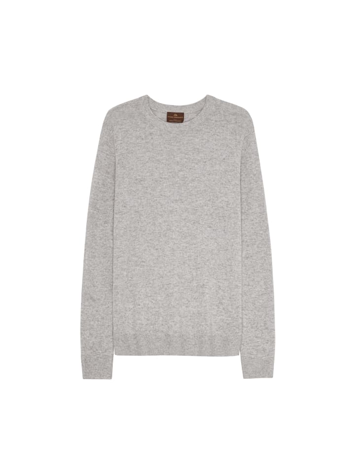 

Свитер с круглым вырезом, высококачественный трикотажный пуловер светло-серого цвета DANISH ENDURANCE