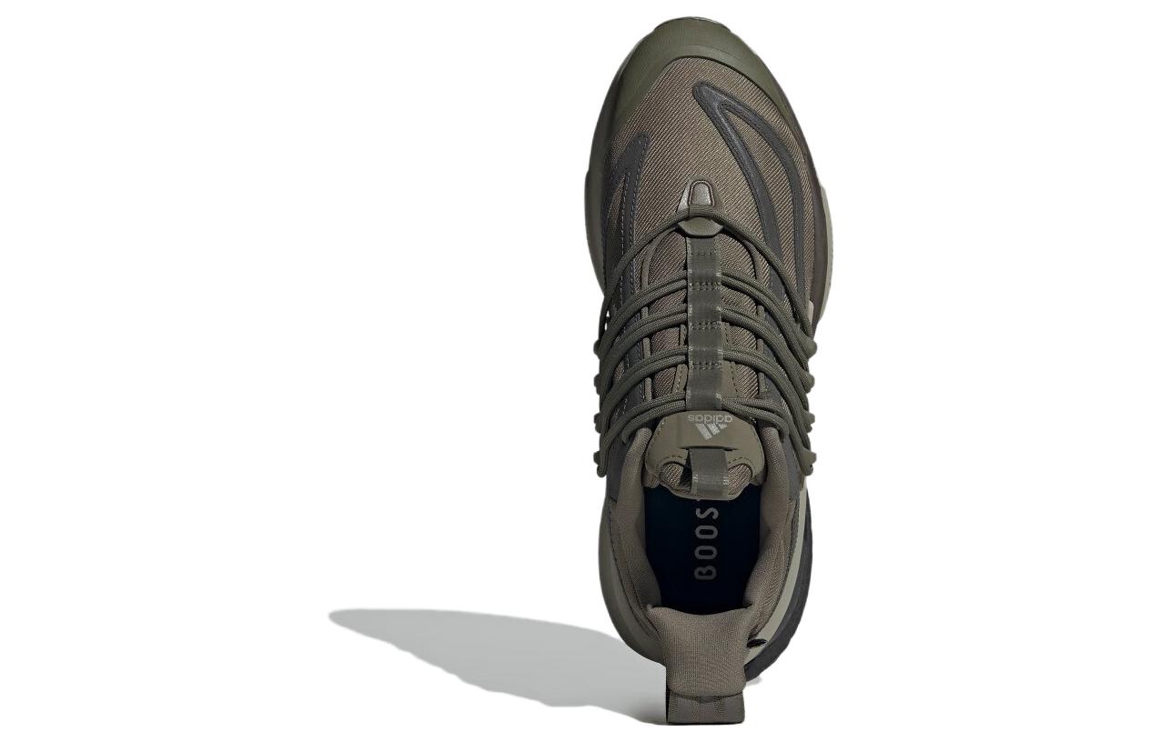AlphaBoost V1 'Olive Strata' Adidas, черный зеленый — фото 3