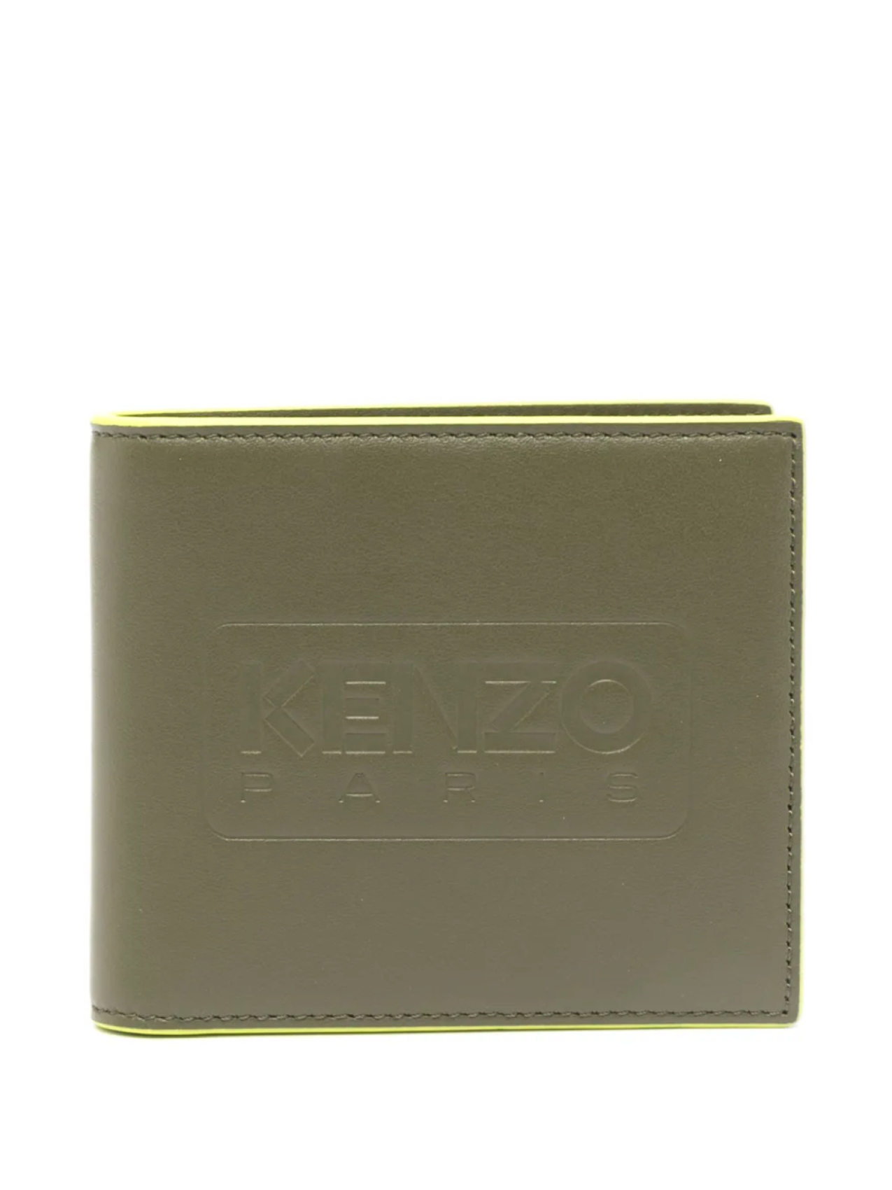 

Кошелек с тисненым логотипом Kenzo, зеленый