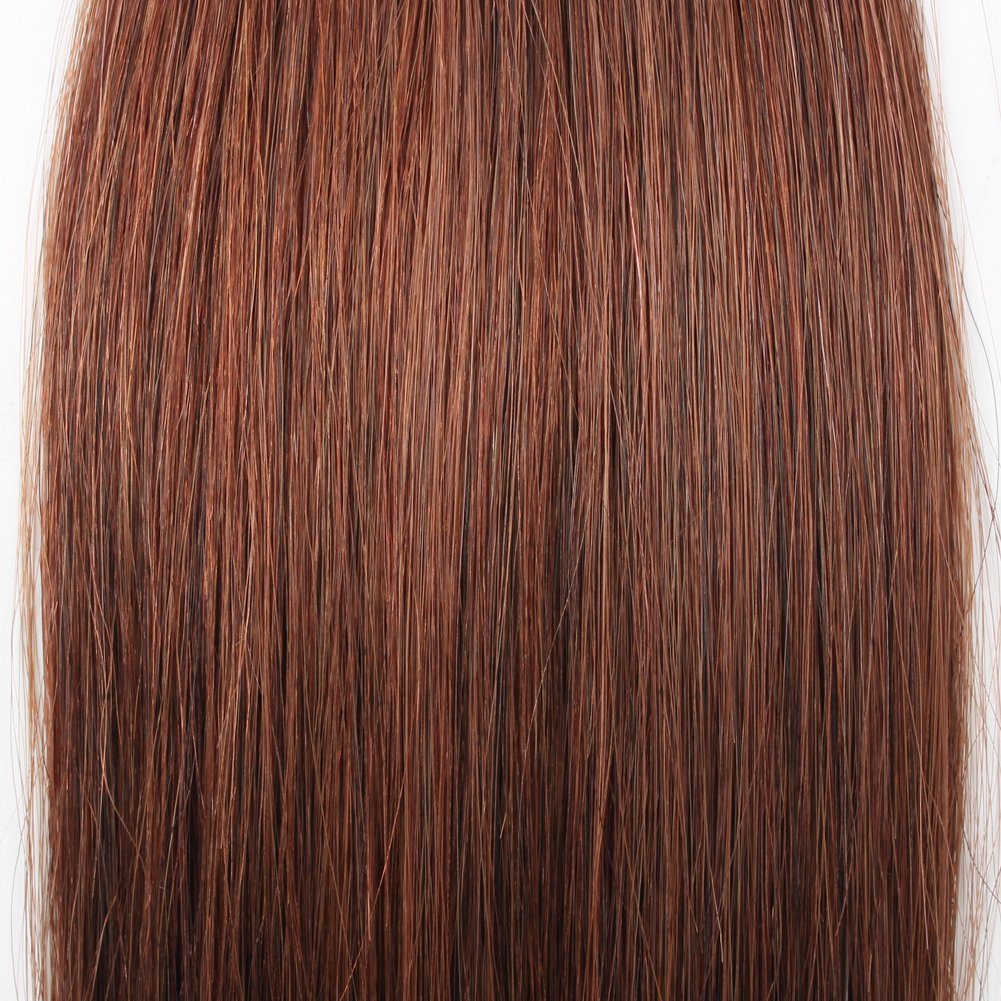 Накладные волосы fashiongirl clip-in extensions #60 platinblond - 65 cm Fashiongirl, #33 rot - 40 cm, количество 1 шт. — фото 2