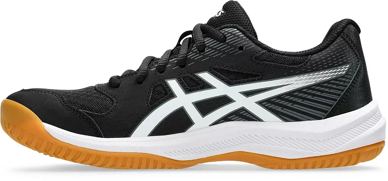 Женские волейбольные кроссовки ASICS Upcourt 6, черный/белый — фото 2