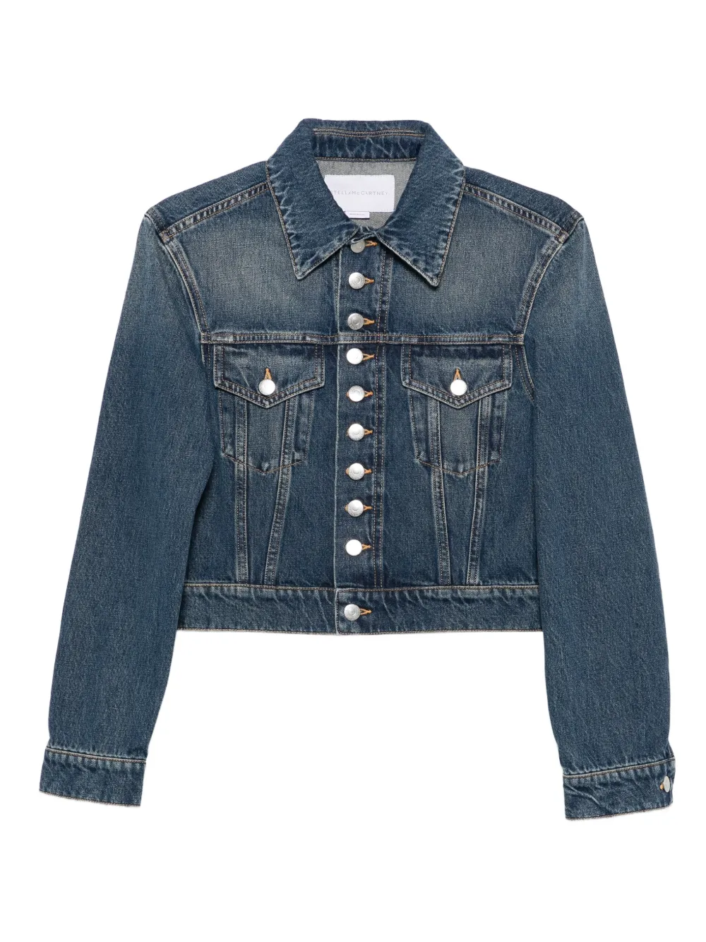 

Джинсовая куртка на пуговицах Stella Mccartney, синий