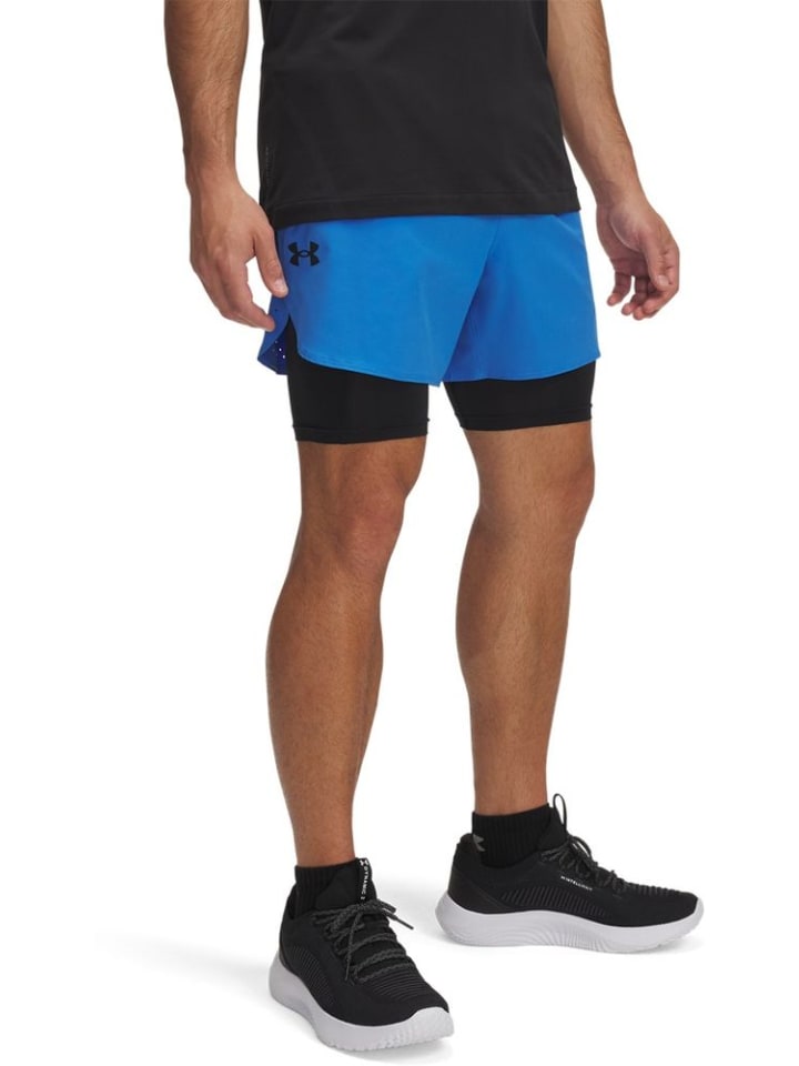 

Спортивные шорты Vanish Elite 2In1 Shorts синего цвета Under Armour