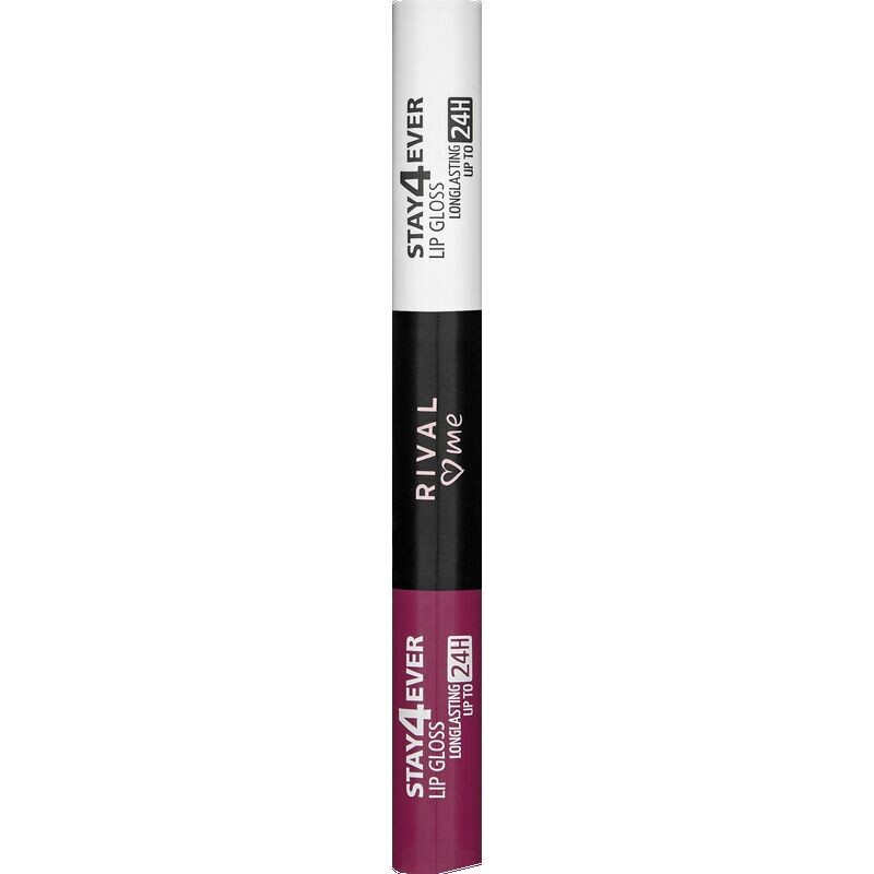 

Блеск для губ Stay4ever 01 насыщенного пурпурного цвета RIVAL loves me, 7 ml