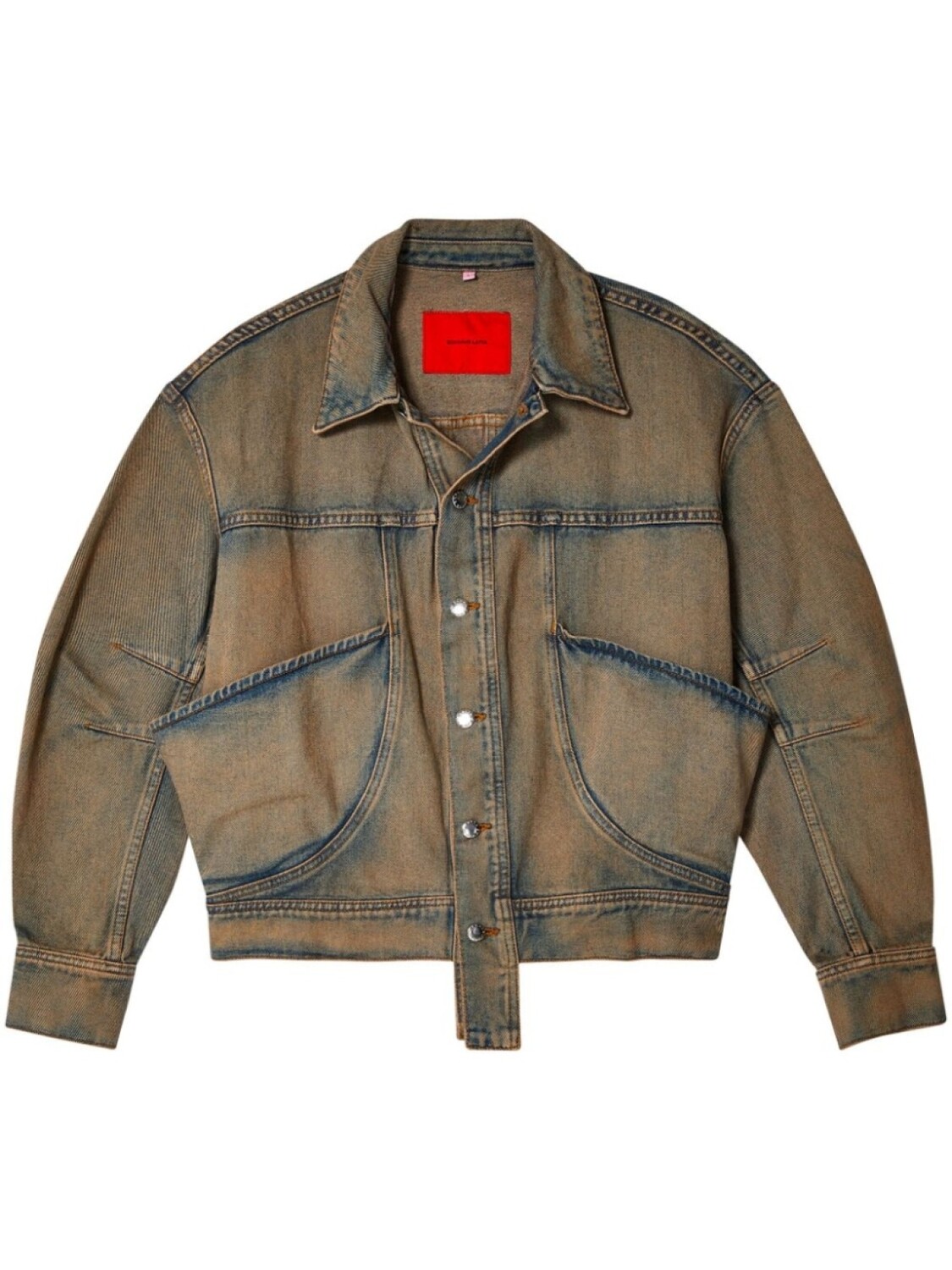 

Eckhaus Latta джинсовая куртка El Jacket Redux, синий